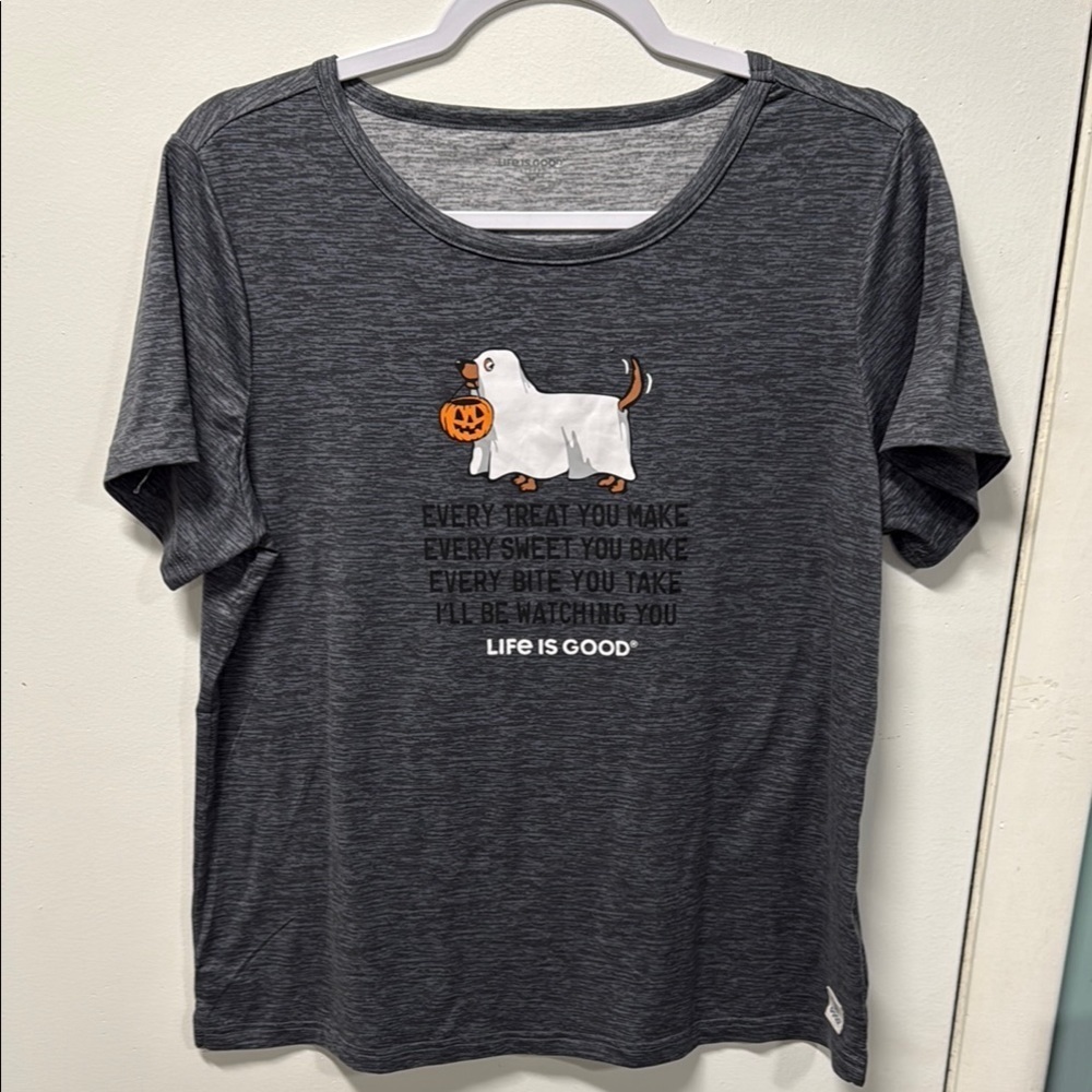 Life is Good Hallooween Graphic T-Shirt